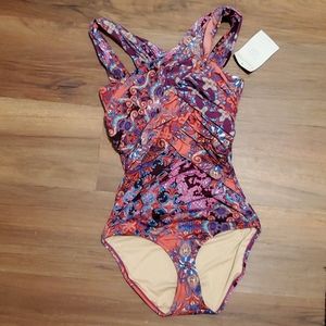 NWT Garnet Hill swimsuit size 2